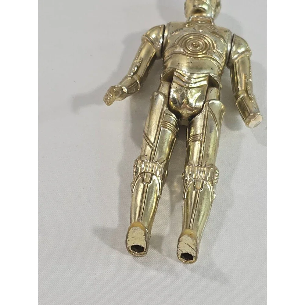 Vintage Star Wars C-3PO 1977 Kenner HK Hong Kong *Flawed Hand*